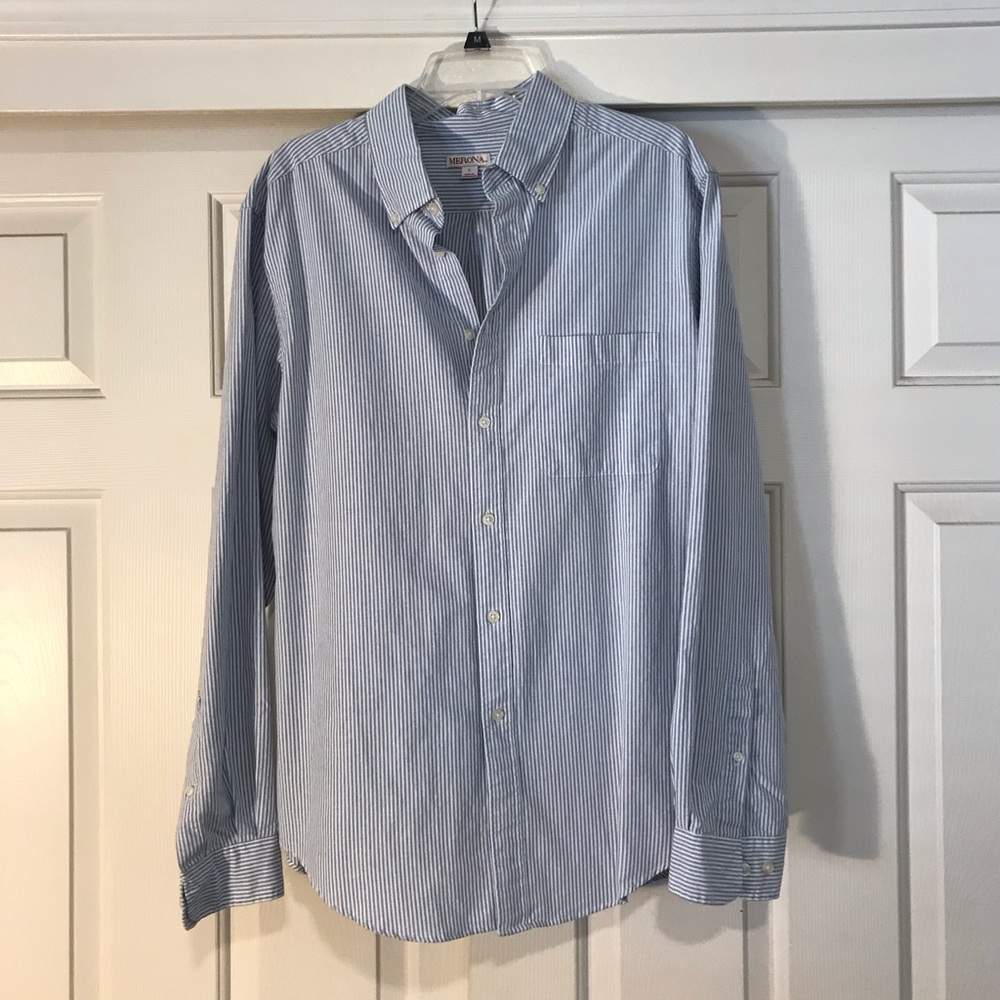 Merona Men’s button down casual/dress shirt